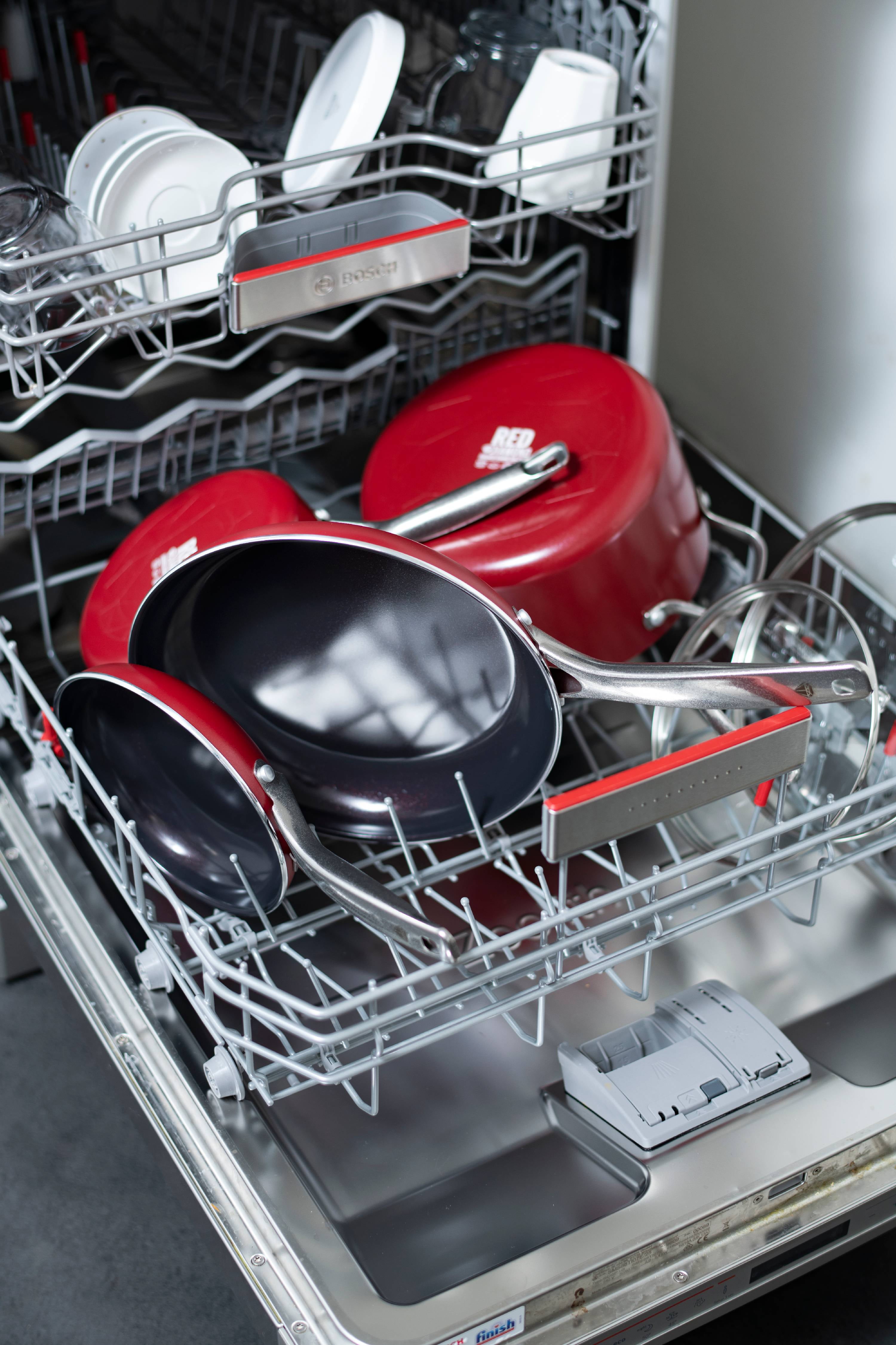 Blue Diamond Ceramic Non-Stick Ultimate Value Cookware Set Red 885837019643  eBay