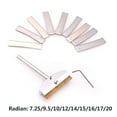 thumbnail image 2 of Guitare Électrique Manche Basse Frette Incrustation Outil 9pcs Pression Frette Outils Ensemble Radian Frette Presse Cal Accessoire Instrument de Musique, 2 of 4