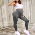 thumbnail image 2 of Leggings de Sport de Maternité pour Femmes par-Dessus le Ventre Pantalons de Grossesse, 2 of 6