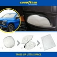 thumbnail image 4 of Goodyear Foldable Windshield SunShade for Chevrolet (Chevy) Tahoe 2021-2025, SUV car accessories, Sunshade Cover, Sun Shade Car Windshield, Window Sun Blocker - GY008221, 4 of 8