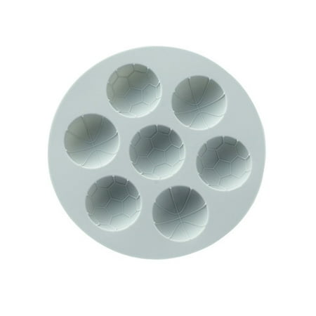 

Savings Clearance! Paiwinds 7 Cups Half Ball Sphere Silicone Cake Mold Football Ball Shape Silicone Mold