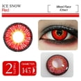 thumbnail image 4 of Lentillas de colores para Halloween, lentes de contacto de OVOLOOK-1pair(2 piezas), de arte multicolor, para Cosplay, hermoso ojo, (diámetro: 14,5 m), 4 of 4