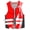 Red, variant on Airhead Swoosh Neolite 90+ Lb Blue Adult Small Life Vest Jacket 10076-08-B-BL
