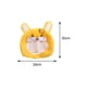 thumbnail image 3 of Gorro de Conejo de Peluche Fernando Suave Ligero Cálido para Fiestas AMARILLO, 3 of 8