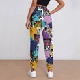 thumbnail image 3 of Women's Sweatpants, Retro Panther Baggy Sweatpants Joggers for Women, Fall Outfits for Women 2024 Lounge Yoga Athletic Workout Pants with Pockets, 3 of 7
