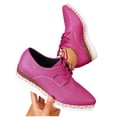 thumbnail image 6 of Miqool Women's Platform Wedge Heel Summer Casual Chic Pointed Toe Lace Up Thick Sole Rope Sole Dress Shoes, 6 of 9