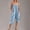 Light Blue, variant on Womens Sleeveless Camisole Jumpsuit Summer Casual Suspender Romper Pocket Detail Solid Color Outfit(Navy,L)