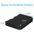 thumbnail image 2 of YfulYde Hemorrhoid Pillow - Donut Cushion for Pain & Pressure Relief, Surgery Recovery, Postpartum, Pregnancy - Men, Women Hemorrhoidal Seat - for Sitting, Office Chair, Car - Portable, Memory Foam, 2 of 9