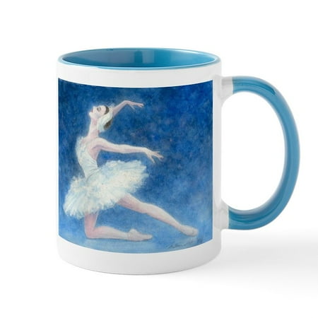 

CafePress - Swan Lake Ballet Mug (Full Color) - 11 oz Ceramic Mug - Novelty Coffee Tea Cup