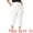 White, variant on DARING DIVA Women's Plus Drawstring Elastic Waist Cargo Pants with Pocket 1X Beige