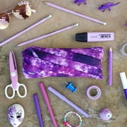 ZIPIT Colorz Pencil Case | Purple Pencil Pouch for College and Office