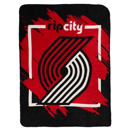 The Northwest Group Portland Trail Blazers 46 x 60 Dimensional Micro Raschel Plush Throw Blanket
