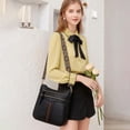 thumbnail image 2 of FALAN MULE Croosbody Bags for Women Leather Crossbody Purse Multi Pocket Shoulder Handbags, 2 of 6