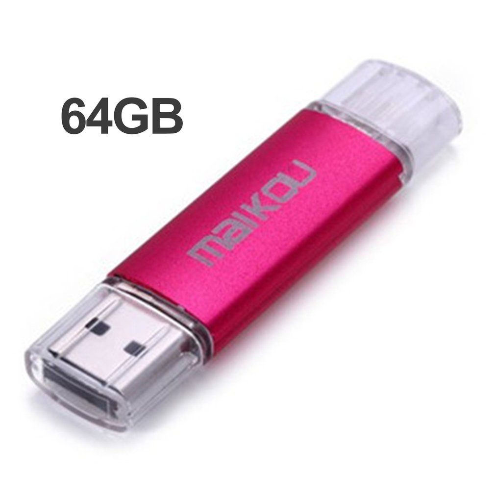 64GB USB Flash Drive USB 2.0 Memory Stick U Disk Mobile OTG USB 64G Pen