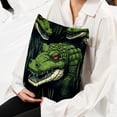 thumbnail image 6 of Crocodile Velvet Throw Pillow Covers Set of 2 - 16x16, 18x18, 20x20 Inches - Unique Patterns for Bed, Chair for Various Occasions, 6 of 6