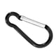 thumbnail image 2 of Clip Mosquetón Ligero Gancho en Forma D Accesorios Acampada (negro) 10 Uds., 2 of 9