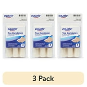 (3 pack) Equate Toe Bandages Cushion & Protect Corns and Bunions, One Size Fits Most, Trim to Fit, 3 Count