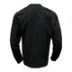 thumbnail image 5 of Ceisia Men's Slim Fit Long Sleeve Stand-Up Collar Slub Linen Shirt with Geometric Embroidery Black S Gifts, 5 of 7
