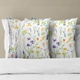 thumbnail image 3 of Brythos 2Pcs Throw Pillow Covers,100% Pure Cotton Pillow Covers,Versatile Multi-Scene Use Couch Pillow Covers,Style8,20"X20", 3 of 6