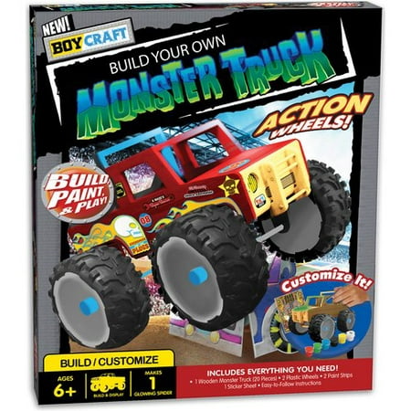 Boy Craft Build Your Own Monster Truck Kit, 1 Each
