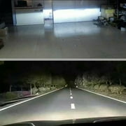Mini 9005 HB3 Bi-LED Projector Lens Hi-Lo Beam Bulbs Lamp Light LED Headlight Retrofit 6500K Kit