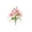 Pink, variant on Fall Harvest Artificial Flower Bouquet Bundle, Realistic Autumn Faux Floral Arrangement, Decorative Fake Flowers for Home Vase Table Centerpiece Mantel Living Room Farmhouse Decoration, White