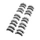 thumbnail image 1 of Comestic Ladies Women Nylon Long Curly Thick False Eyelashes Strip Black 10pairs, 1 of 1