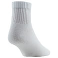 thumbnail image 5 of PowerSox Men's Cushion Quarter Socks, 12-Pack, 5 of 5