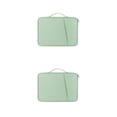 thumbnail image 2 of Estuche para computadora portátil Inteprter Bolso con cierre de cremallera bolsa de transporte para computadora 10.8-11 pulgadas color Verde, 2 of 6