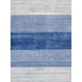 thumbnail image 2 of Pasargad Home Gramercy 9' x 12' Hand-Loomed Silk and Wool Blue Rug, For Indoor Space and all Age of Group, 2 of 6