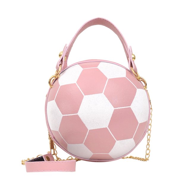 Bolsa de hombro redondo para mujer, de mano informal con cadena femenina en forma de baloncesto Ndcxsfigh Para Estrenar