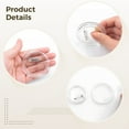 thumbnail image 3 of DIY Buttons 3 Inch with Pin, Create Your Own Button Pins, Sublimation Badge Blanks with Hole, Quality Acrylic, 24-Piece Set for Personalized Crafts and Decorations, 3 of 5