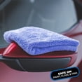 thumbnail image 6 of The Rag Company - Eagle Edgeless 350 - Microfiber Towels For Cars - 350gsm, 16in x 16in, Lavender (5 Pack), 6 of 10