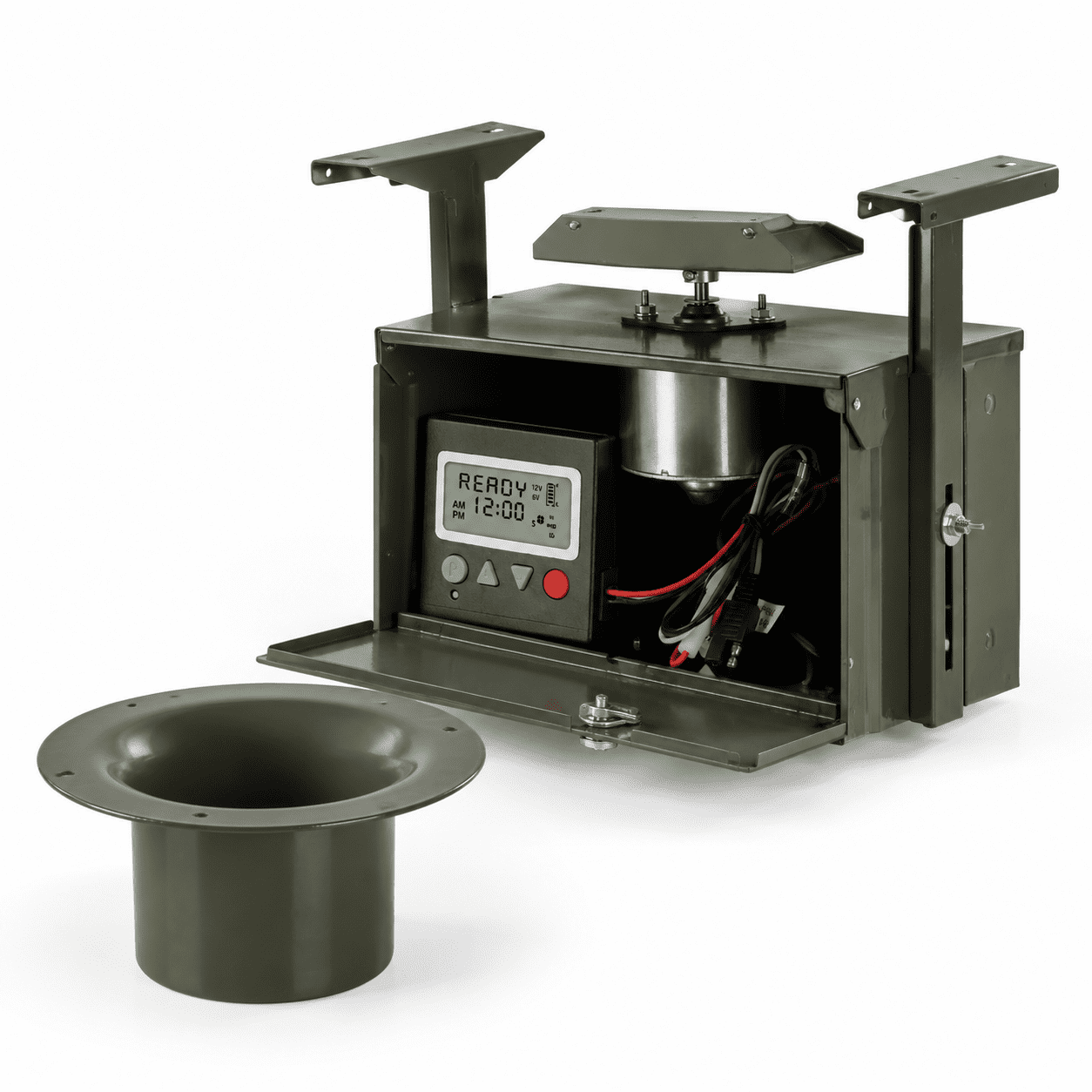 12v Digital Deer Feeder Kit For Up To 8 Feed Times