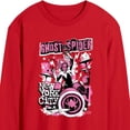 thumbnail image 2 of Marvel - Ghost Spider Punk Band - Men's Long Sleeve Graphic T-Shirt, 2 of 4