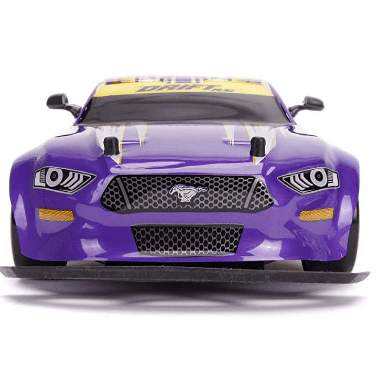 Jada Toys 31755 Bigtime Muscle 1 10 2018 Ford Mustang GT Widebody Drift RC Remote Control Car 2.4 GHz Walmart