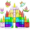Picasso Tiles Mini 100 Piece 3D Color Magnetic Building Block STEM Set