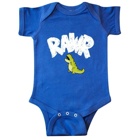 

Inktastic Lil Green Tyrannosaurus Rawr Gift Baby Boy or Baby Girl Bodysuit