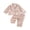 Champagne-Striped, variant on RUINIXCW Toddler Baby Girl Boy Silk Satin Pajamas Set Kids Spring Fall Winter PJS Set Sleepwear Striped Button Down Collar Long Sleeve Shirt Tops and Pants Set Loungewear Homewear