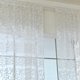 thumbnail image 4 of 1 pieza clásica flor tul transparente gasa cortina cortinas panel cortinas cenefa ciega para decoración de ventana de habitación Baoblaze Cortina de ventana, 4 of 8