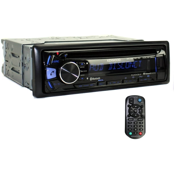 Kenwood KDCBT362U Bluetooth CD MP3 Smartphone Player Car Radio Stereo