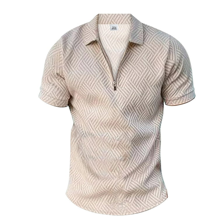ZHAGHMIN Mens Casual Button Down Shirts Short Sleeve Men'S