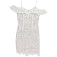 thumbnail image 1 of bar III Vestido tubo de encaje para mujer, beige, mediano, 1 of 2