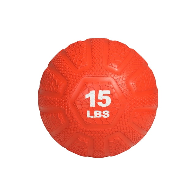 PRISP Weighted Rubber Medicine Ball - Weight Ball for Strength Exercises and Fitness Workouts