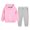 Light Pink, variant on enyan Toddler Boy Hoodie Clothes Set Kids Girls Cotton Long Sleeve Sweatshirt Top Casual Pocket Pants Spring Fall Outfits Light Pink,5-6 Years