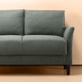 thumbnail image 4 of Zinus Jackie 2 Seat Loveseat, Green Stone, 4 of 7