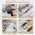 thumbnail image 5 of Abyssaly Floral Wallpaper Peel and Stick 17.3" × 118" Vintage Floral Watercolor Self Adhesive Textured Wall Paper Contact Paper Home Decor Wall Covering Old Furniture Renovation, 5 of 9