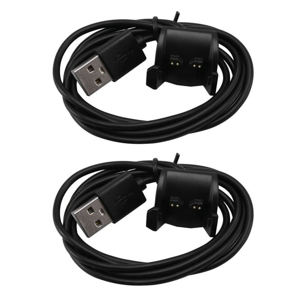 2X Cargador para Vivosmart , Cable de Carga de Repuesto Cable para Vivosmart / Vivosmart + (Negro)