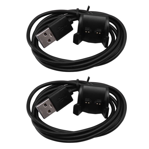 2X Cargador para Vivosmart , Cable de Carga de Repuesto Cable para Vivosmart / Vivosmart + (Negro)