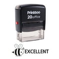 thumbnail image 1 of Printtoo Custom Stamp EXCELLENT Self Inking Office Stationary Rubber Stamp-Black, 1 of 2